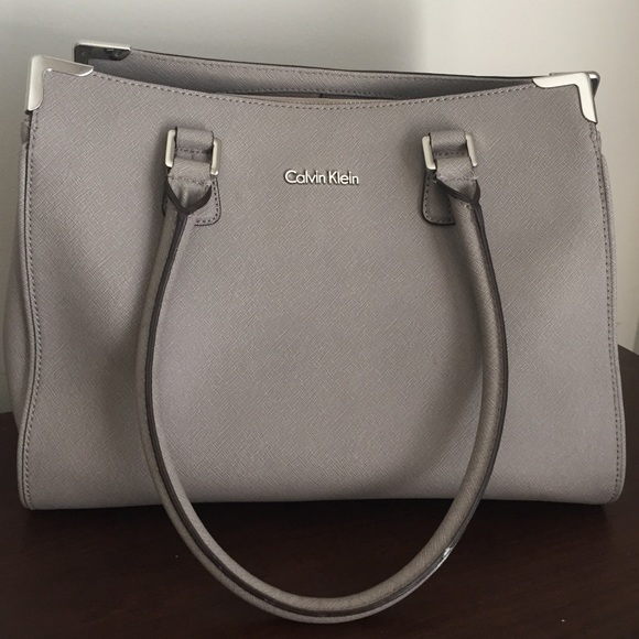 Calvin Klein Handbags - Calvin Klein - Medium Grey Bag/ Purse